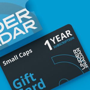 Small Caps Gift Card 1 Year Subscription