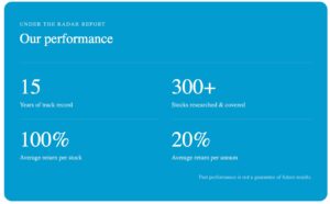 Under the Radar_ 15 years performance results