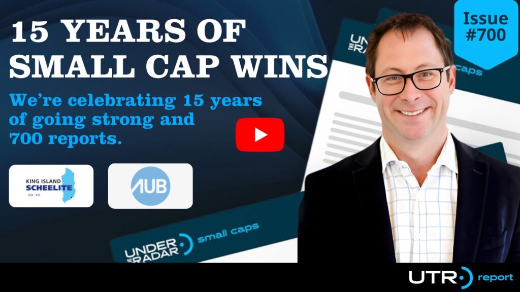 15 years and 700 small cap reports at Under the Radar Report