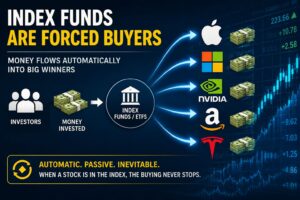ETFs and index funds are forced buyers